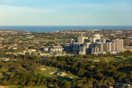 Aerial Image of PAGEWOOD GREEN LATE AFTERNOON