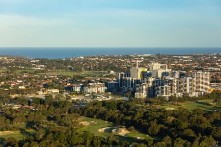 Aerial Image of PAGEWOOD GREEN LATE AFTERNOON