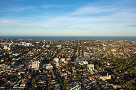 Aerial Image of KINGSFORD LATE AFTERNOON