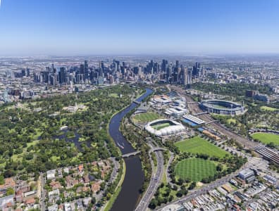 Aerial Image of MELBOURNE