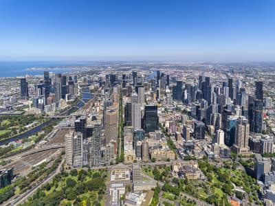 Aerial Image of MELBOURNE