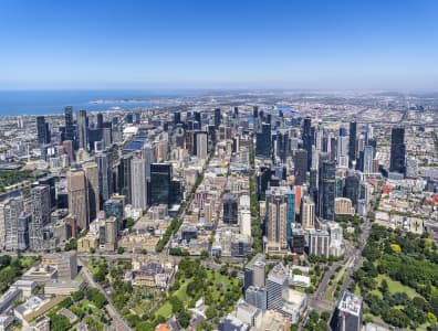 Aerial Image of MELBOURNE