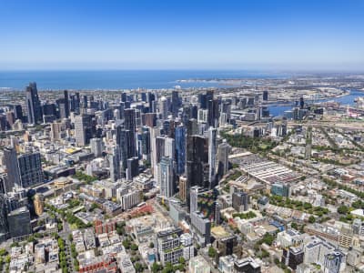 Aerial Image of MELBOURNE