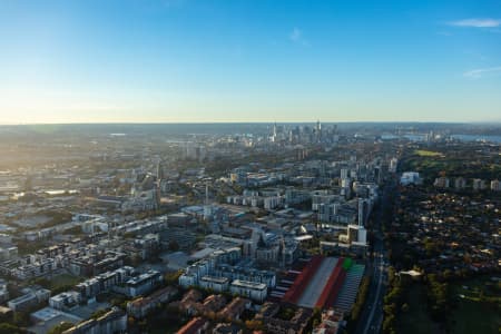 Aerial Image of ZETLAND LATE AFTERNOON