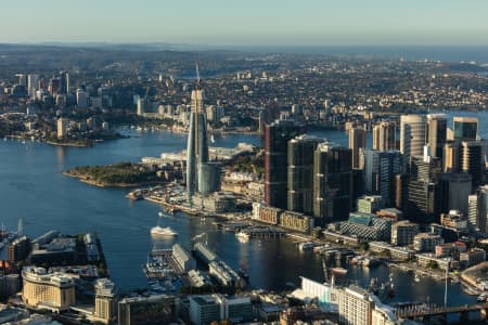 Aerial Image of BARANGAROO LATE AFTERNOON