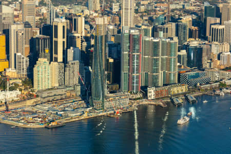 Aerial Image of BARANGAROO LATE AFTERNOON