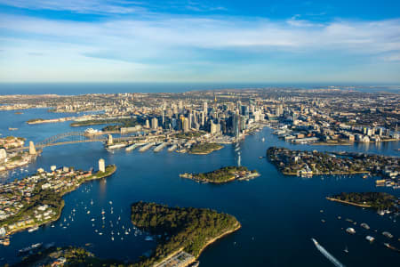 Aerial Image of BARANGAROO LATE AFTERNOON