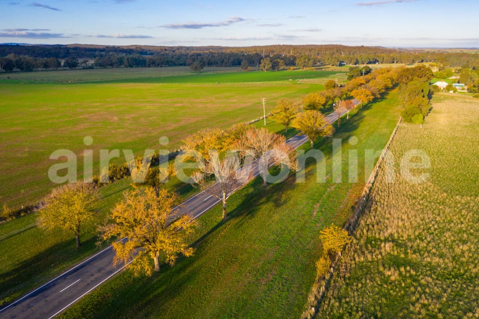 Aerial Image of Farmland around Newstead