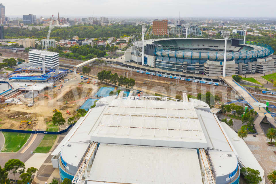 Aerial Image of Melbourne Sporting Precinct