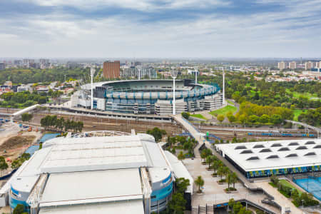 Aerial Image of MELBOURNE SPORTING PRECINCT