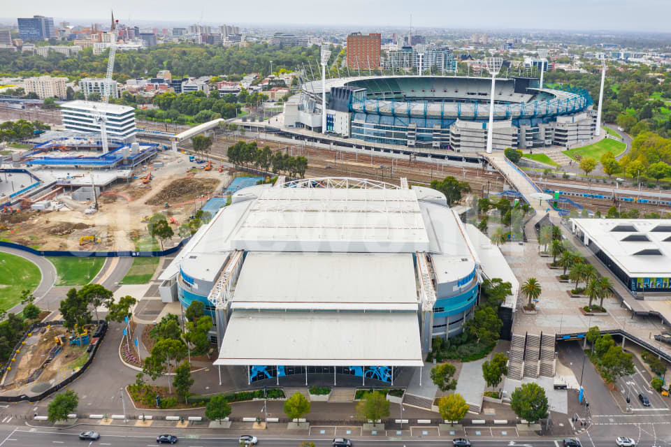 Aerial Image of Melbourne Sporting Precinct