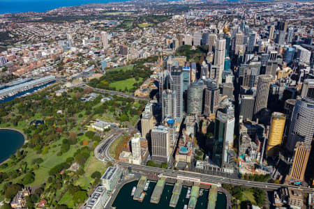 Aerial Image of SYDNEY CBD BUILDINGS