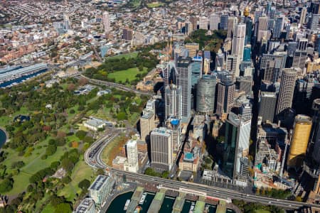 Aerial Image of SYDNEY CBD BUILDINGS