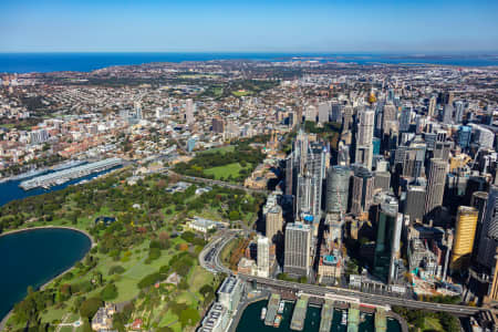 Aerial Image of SYDNEY CBD BUILDINGS