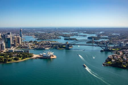 Aerial Image of SYDNEY HARBOUR BRIDGE