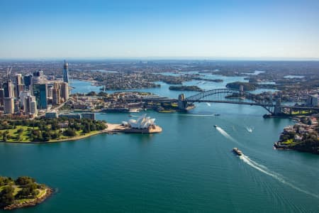 Aerial Image of SYDNEY HARBOUR BRIDGE