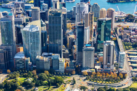 Aerial Image of SYDNEY CBD BUILDINGS