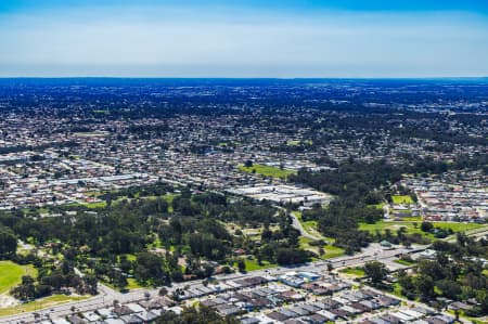 Aerial Image of HUNTINGDALE