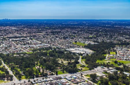 Aerial Image of HUNTINGDALE