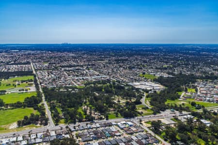 Aerial Image of HUNTINGDALE