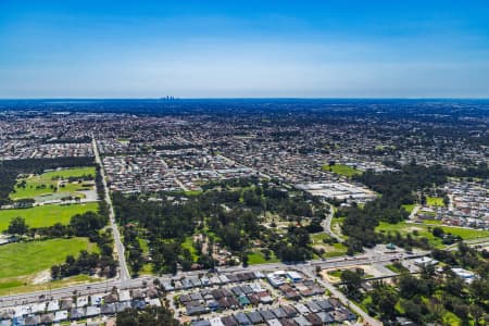Aerial Image of HUNTINGDALE