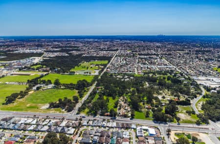 Aerial Image of HUNTINGDALE
