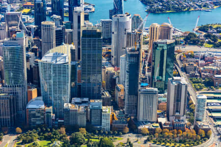 Aerial Image of SYDNEY CBD BUILDINGS
