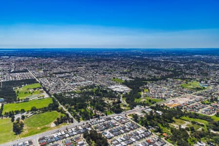 Aerial Image of HUNTINGDALE