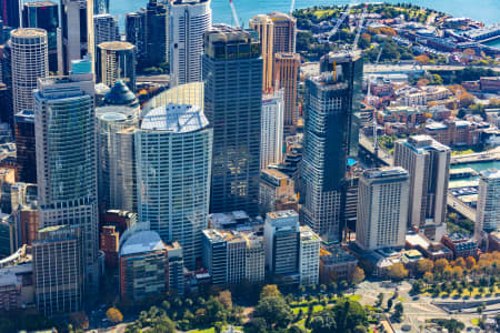 Aerial Image of SYDNEY CBD BUILDINGS