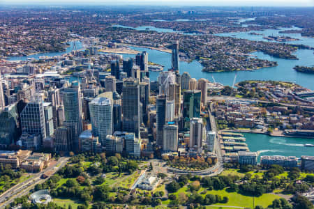 Aerial Image of SYDNEY CBD BUILDINGS