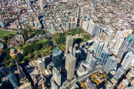 Aerial Image of SYDNEY CBD BUILDINGS