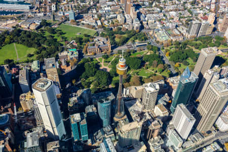 Aerial Image of SYDNEY CBD BUILDINGS