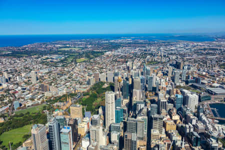 Aerial Image of SYDNEY CBD BUILDINGS