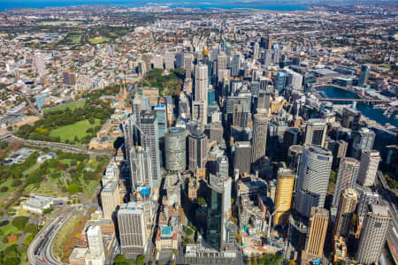 Aerial Image of SYDNEY CBD BUILDINGS