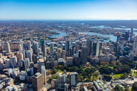 Aerial Image of SYDNEY CBD BUILDINGS
