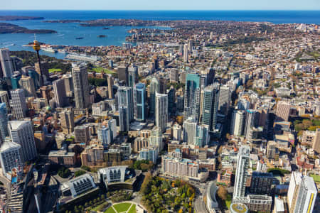 Aerial Image of SYDNEY CBD BUILDINGS