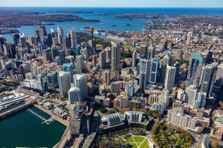 Aerial Image of SYDNEY CBD BUILDINGS
