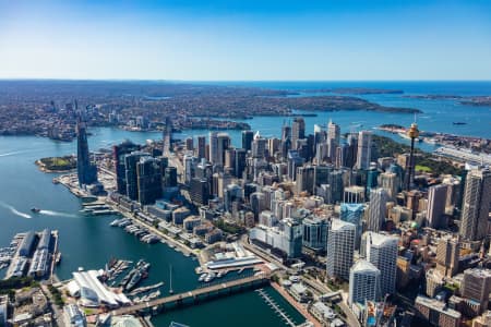 Aerial Image of SYDNEY CBD BUILDINGS