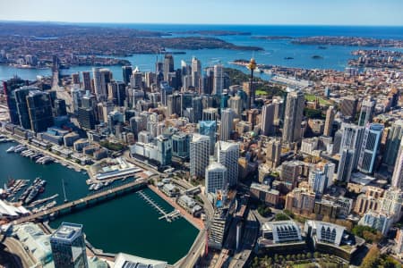 Aerial Image of SYDNEY CBD BUILDINGS