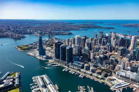 Aerial Image of BARANGAROO DEVELOPMENT MAY 2020