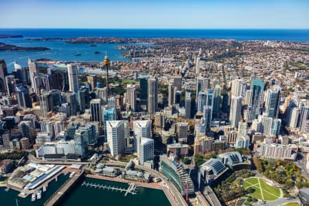 Aerial Image of SYDNEY CBD BUILDINGS