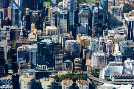 Aerial Image of SYDNEY CBD BUILDINGS