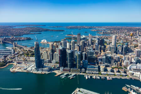 Aerial Image of SYDNEY CBD BUILDINGS