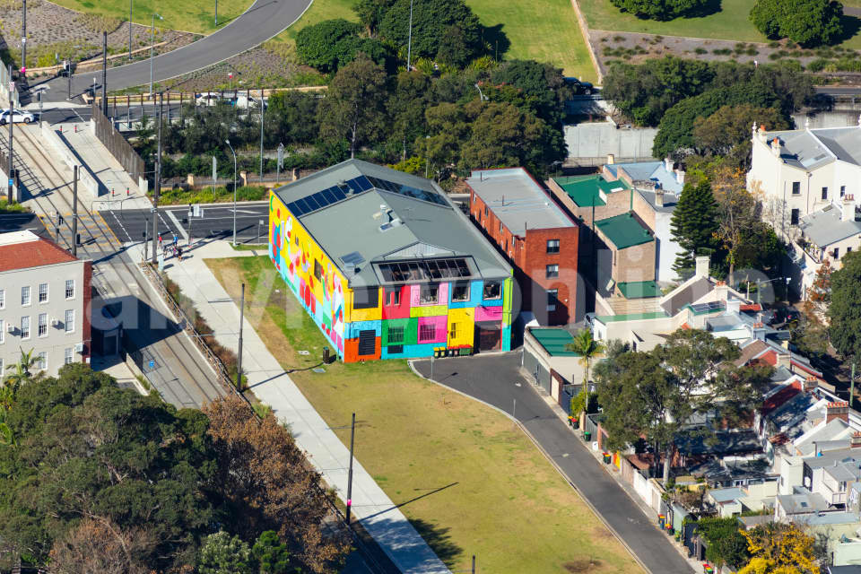 Aerial Image of Building Art Sydney