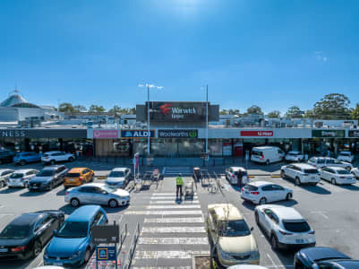 Aerial Image of WARWICK