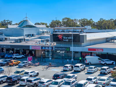 Aerial Image of WARWICK