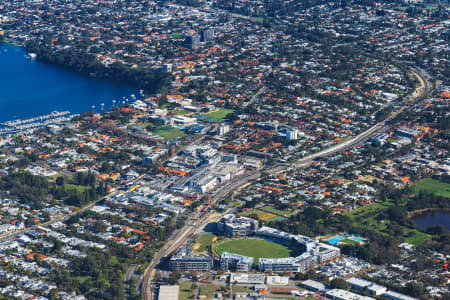 Aerial Image of CLAREMONT