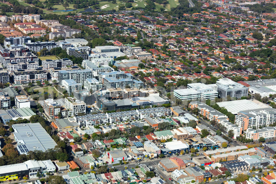 Aerial Image of Rosebery Development