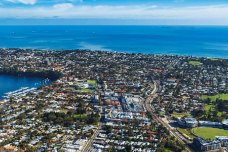 Aerial Image of CLAREMONT