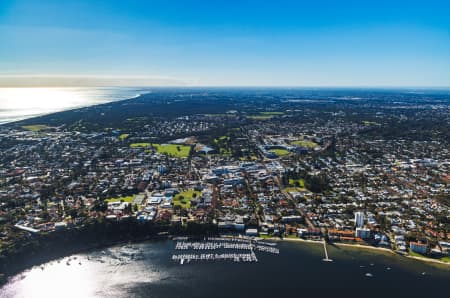 Aerial Image of CLAREMONT